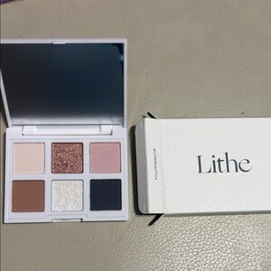 Lithe Six-Shade Eyeshadow Palette — Neutral, Pink & Shimmer Shades